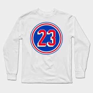 Adam Fox Number 23 Jersey New York Rangers Inspired Long Sleeve T-Shirt